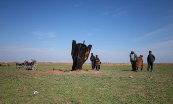 Amjad Kurdo / Middle East Images / AFP via Getty Images